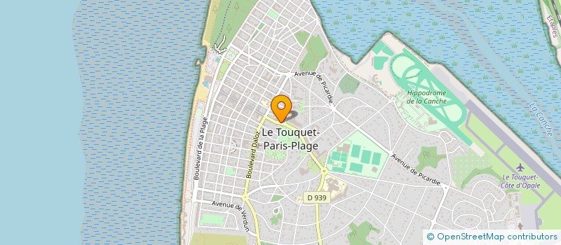 localisation de l'entreprise SCI DOUAISIENNE à LE TOUQUET-PARIS-PLAGE