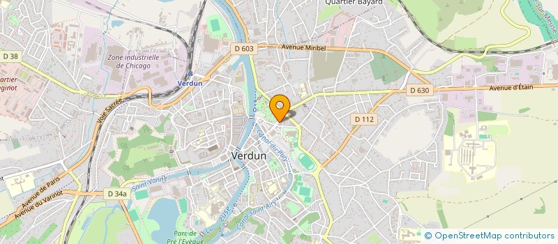 localisation de l'entreprise SCI DOUAUMONT  VERDUN
