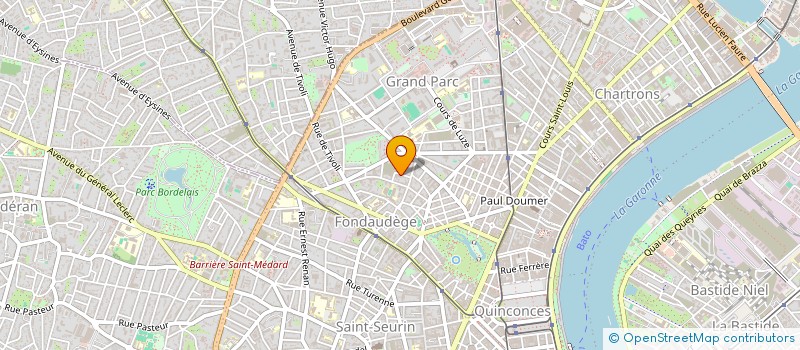 localisation de l'entreprise SCI DOUAUT  BORDEAUX