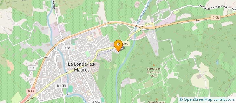 localisation de l'entreprise SCI DOUBICHOU  LA LONDE-LES-MAURES