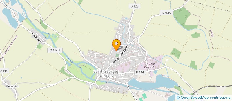 localisation de l'entreprise SCI DOUBLATHENA à SAINT-GEORGES-SUR-EURE