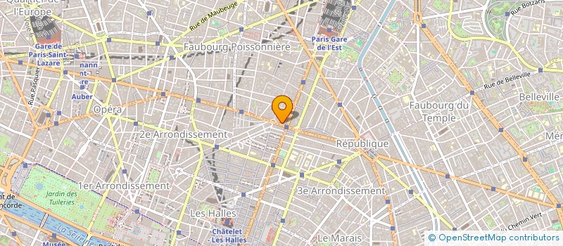 localisation de l'entreprise SCI DOUBLE B IMMOBILIER  PARIS