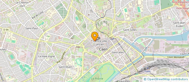 localisation de l'entreprise SCI DOUBLE J à CAEN