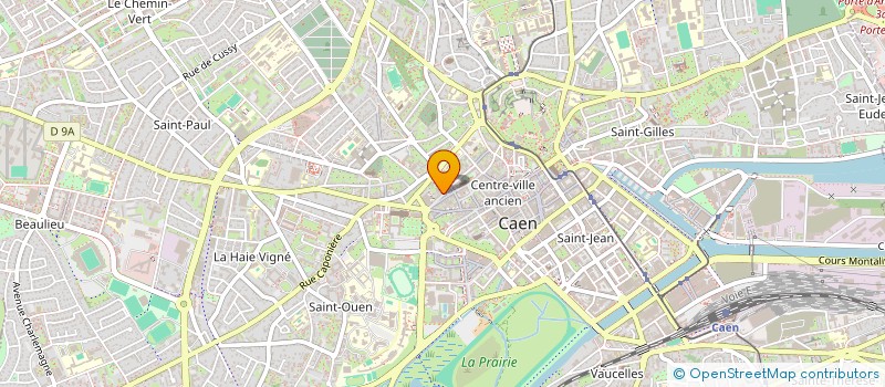 localisation de l'entreprise SCI DOUBLE RAINBOW  CAEN