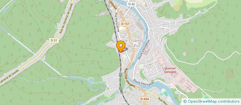 localisation de l'entreprise SCI DOUBS-VOSGES à EPINAL