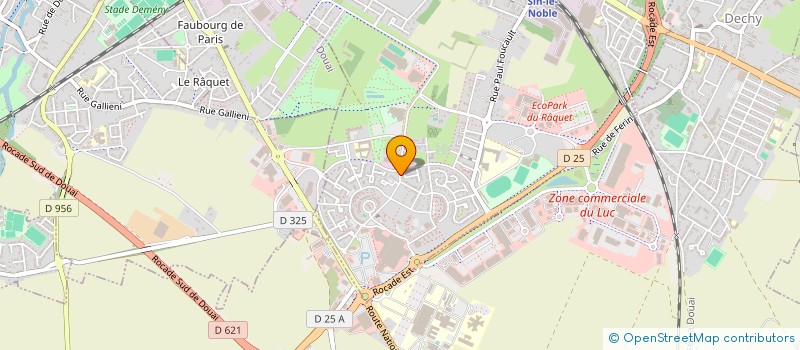 localisation de l'entreprise SCI DOUCE QUIETUDE  SIN-LE-NOBLE