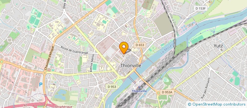 localisation de l'entreprise SCI DOUCE'VY à THIONVILLE