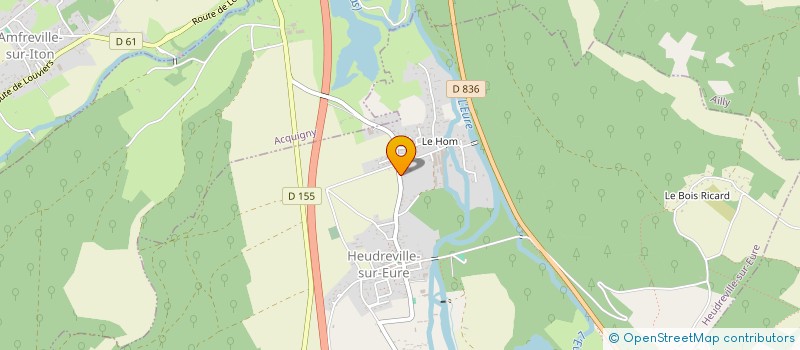 localisation de l'entreprise SCI DOUCET IMMO  HEUDREVILLE-SUR-EURE