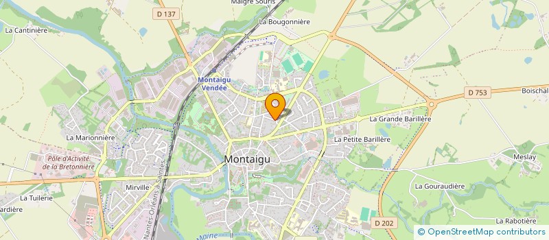 localisation de l'entreprise SCI DOUCHANEAU à MONTAIGU-VENDEE