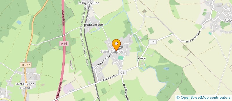 localisation de l'entreprise SCI DOUCHET GREBER à SAINT-SULPICE