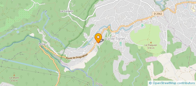 localisation de l'entreprise SCI DOUCHY à LE TIGNET
