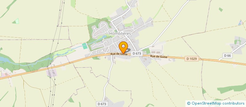 localisation de l'entreprise SCI DOUCY à HOMBLIERES