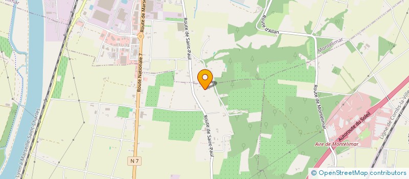 localisation de l'entreprise SCI DOUCY  CHATEAUNEUF-DU-RHONE