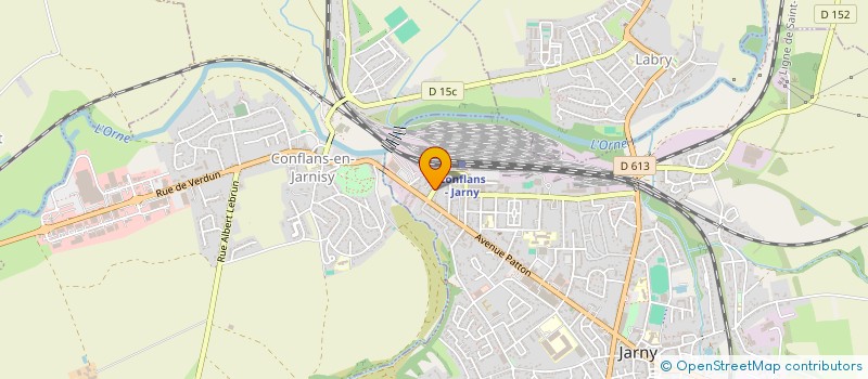 localisation de l'entreprise SCI DOUDIMMO  JARNY