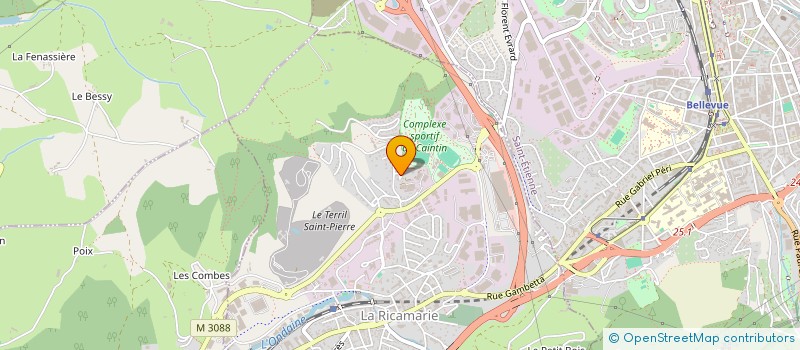 localisation de l'entreprise SCI DOUDOU  LA RICAMARIE