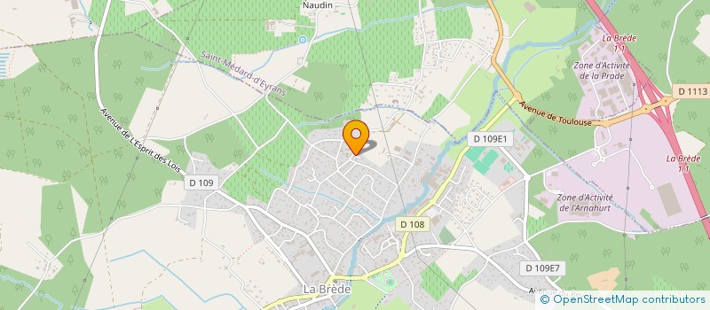 localisation de l'entreprise SCI DOUDS  LA BREDE