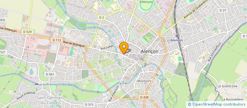 localisation de l'entreprise SCI DOUET IMMOBILIER à ALENCON