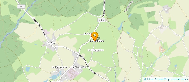 localisation de l'entreprise SCI DOUG  MERVENT