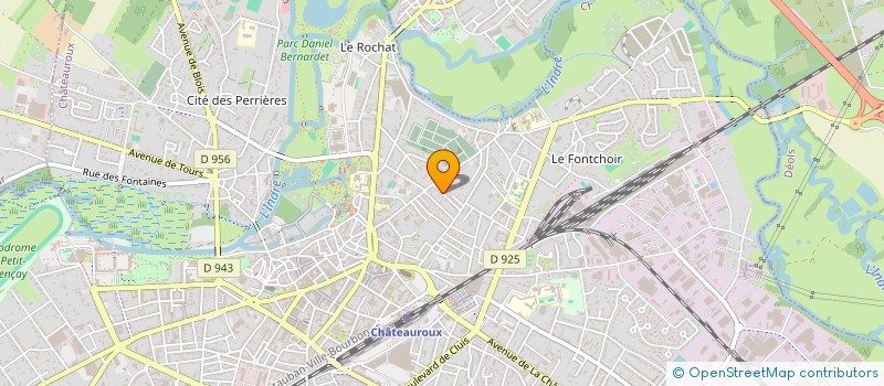 localisation de l'entreprise SCI DOUGEZ-SALESSE à CHATEAUROUX