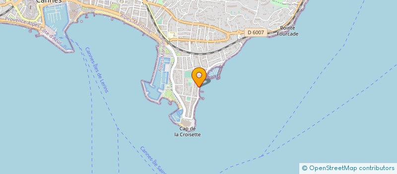 localisation de l'entreprise SCI DOUGLAS à CANNES