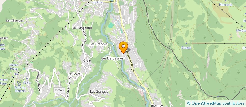 localisation de l'entreprise SCI DOUGLAS FAMILY  SAINT-GERVAIS-LES-BAINS