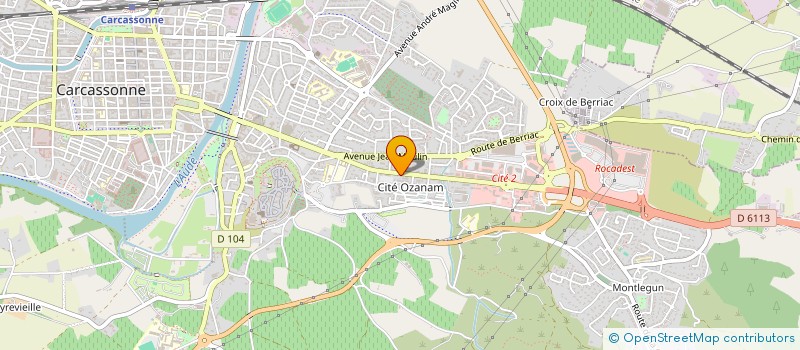 localisation de l'entreprise SCI DOUHAIRET à CARCASSONNE