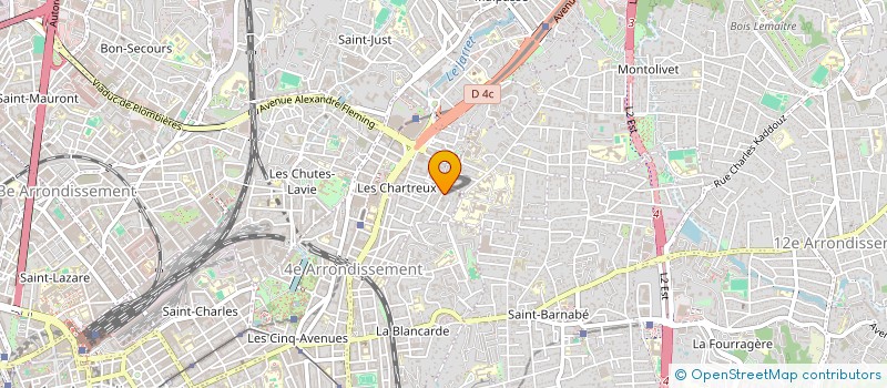 localisation de l'entreprise SCI DOUHERET à MARSEILLE 4EME