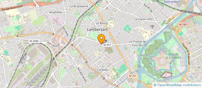 localisation de l'entreprise SCI DOUILLY SAMBO à LAMBERSART