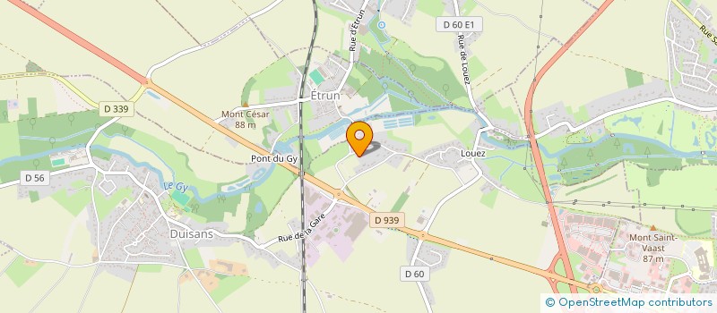 localisation de l'entreprise SCI DOUKEPO  DUISANS