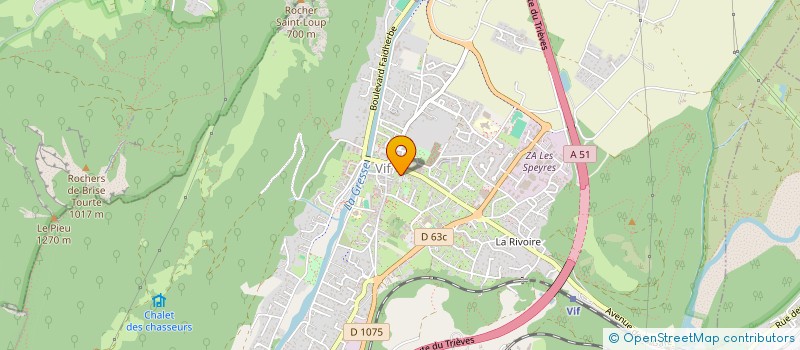 localisation de l'entreprise SCI DOUKOU KAZ  VIF