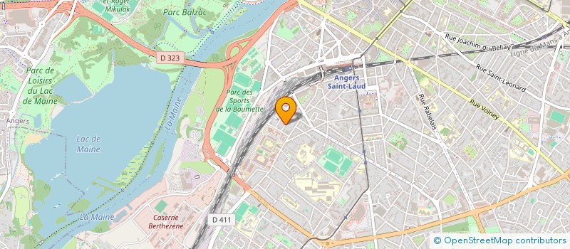 localisation de l'entreprise SCI DOUMA à ANGERS
