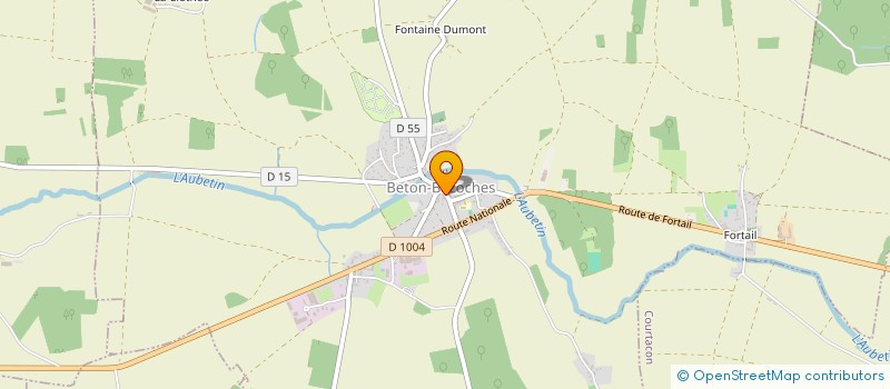 localisation de l'entreprise SCI DOUMARD  BETON-BAZOCHES