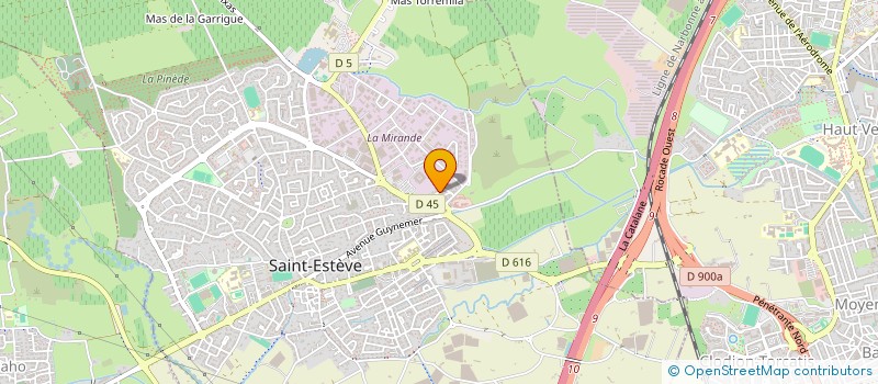 localisation de l'entreprise SCI DOUME 2015  SAINT-ESTEVE