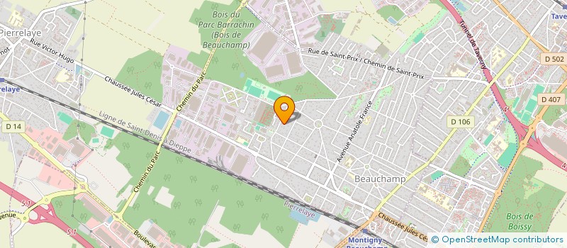 localisation de l'entreprise SCI DOUMEL  BEAUCHAMP