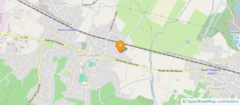 localisation de l'entreprise SCI DOUMER  SAINT-LOUBES