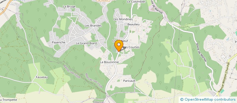 localisation de l'entreprise SCI DOUMER  MARSAC-SUR-L'ISLE