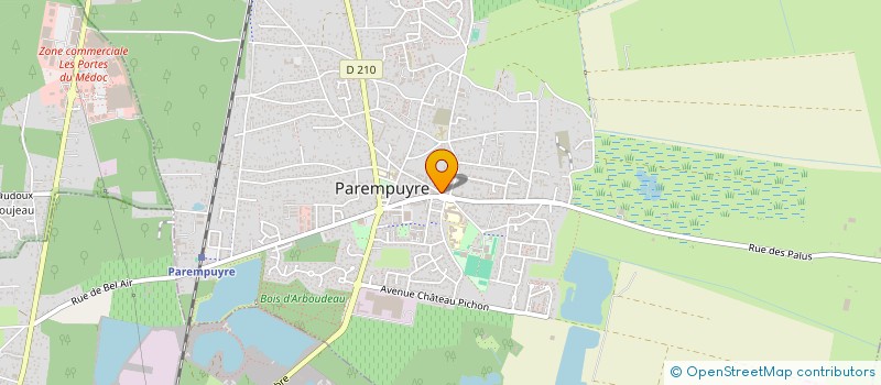 localisation de l'entreprise SCI DOUMER  LUDON-MEDOC