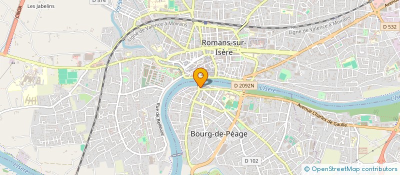 localisation de l'entreprise SCI DOUMER EYNARD  BOURG-DE-PEAGE