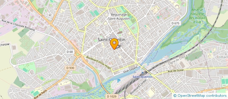 localisation de l'entreprise SCI DOUMERC LARROQUE à SAINT-QUENTIN