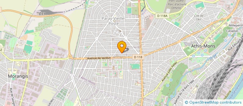 localisation de l'entreprise SCI DOUMERIC à PARAY-VIEILLE-POSTE