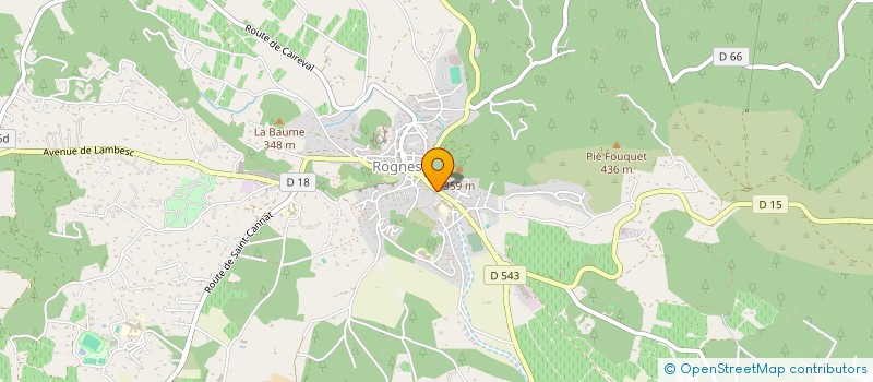 localisation de l'entreprise SCI DOUN  ROGNES