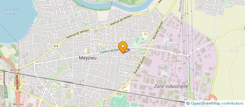 localisation de l'entreprise SCI DOUN  MEYZIEU