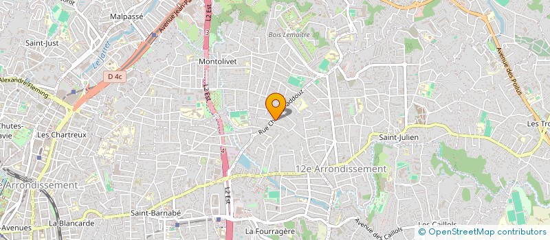 localisation de l'entreprise SCI DOUNE à MARSEILLE