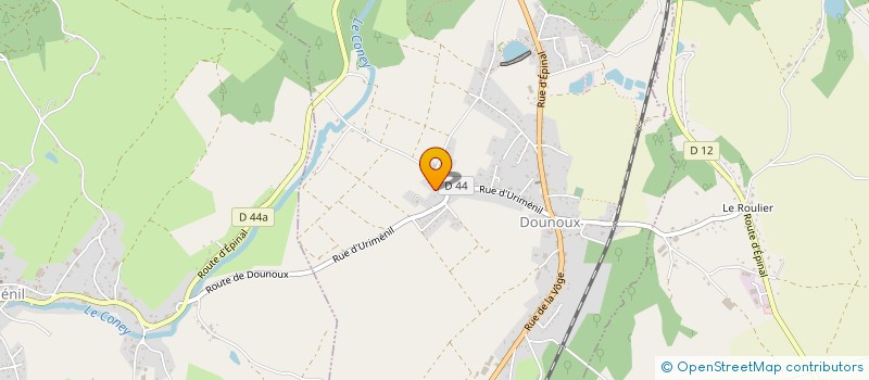 localisation de l'entreprise SCI DOUNIMMO  DOUNOUX