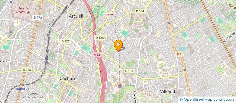localisation de l'entreprise SCI DOUNITH à VILLEJUIF