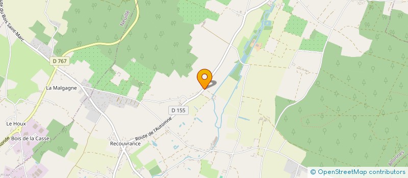 localisation de l'entreprise SCI DOURA  ALLONNES