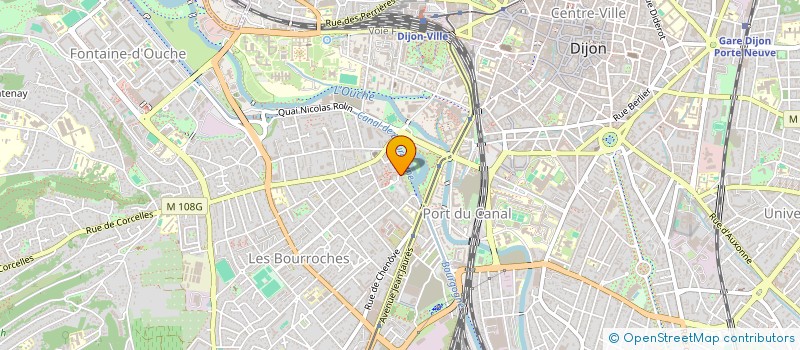 localisation de l'entreprise SCI DOURGIAN & RENEVEY à DIJON