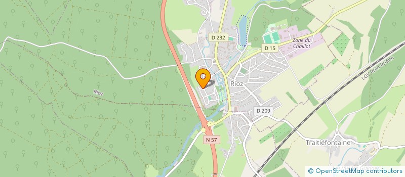 localisation de l'entreprise SCI DOURNON  RIOZ