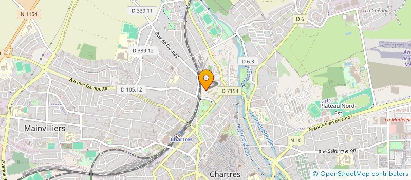 localisation de l'entreprise SCI DOURS LECHEVALIER à CHARTRES