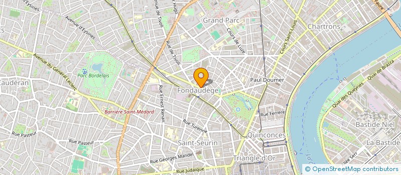 localisation de l'entreprise SCI DOUSCHENE  BORDEAUX